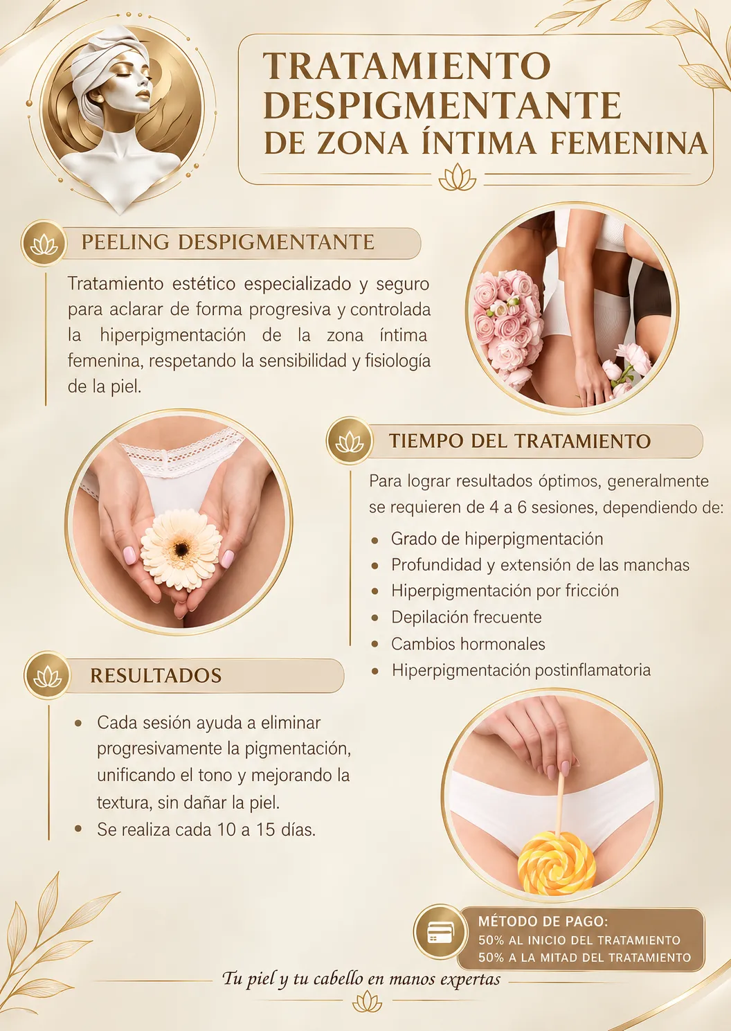 🌟 PACK DESPIGMENTACIÓN CORPORAL (4 sesiones)