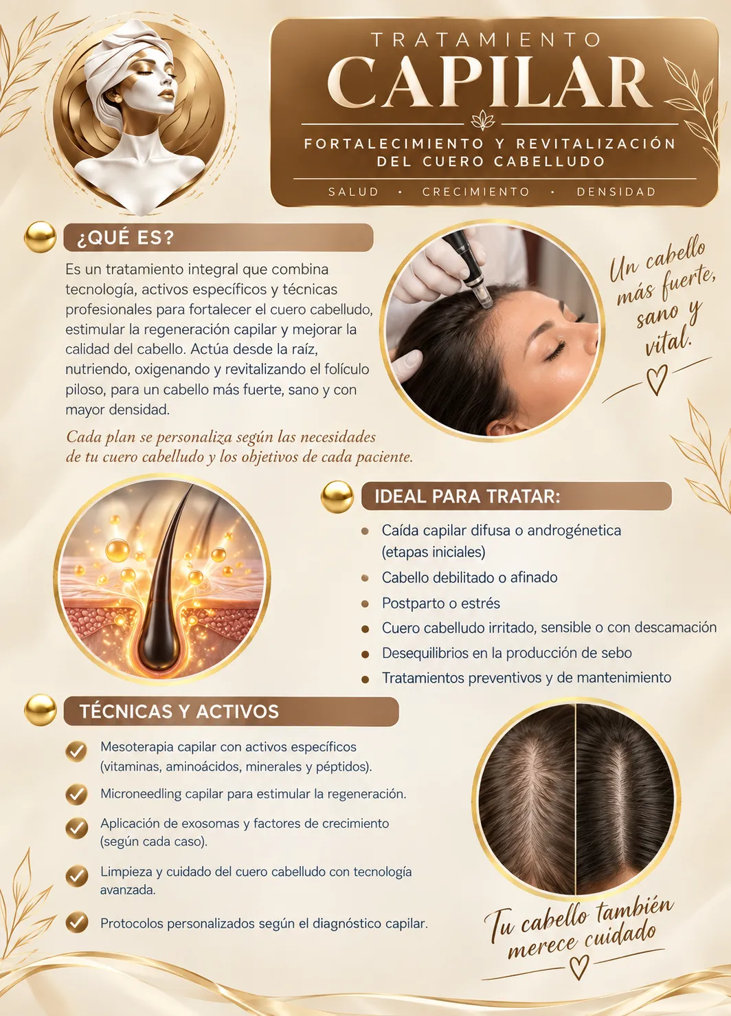 💇🏻‍♀️ PACK FORTALECIMIENTO Y ESTIMULACIÓN CAPILAR (4 sesiones)