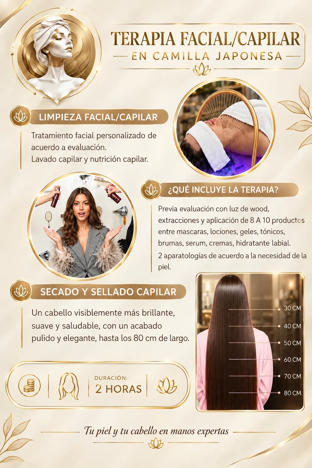 💆‍♀️ RITUAL FACIAL + CAPILAR