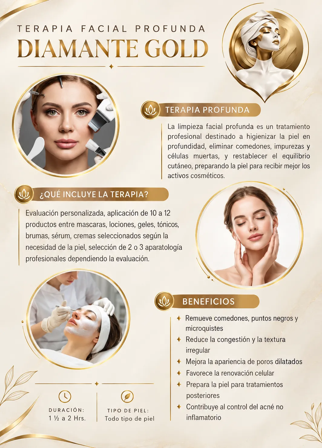 ✨ LIMPIEZA FACIAL PROFUNDA + REVITALIZACIÓN/NUTRICIÓN